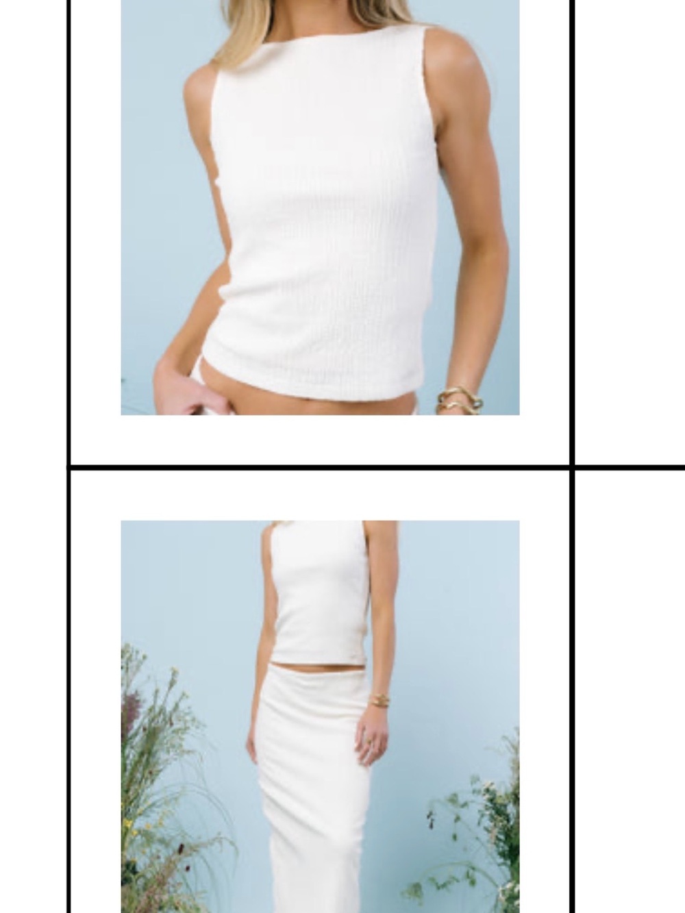 bohme Cream Textured Set
